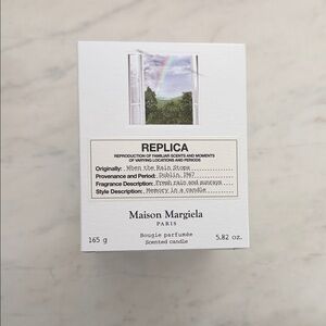 Replica Candle - When the rain stops